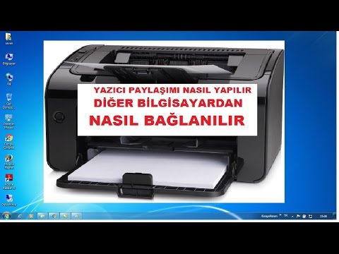 Video: Ağ Yazıcıları: Normal Bir Ağ Yazıcısı Nasıl Yapılır? Yerel Bir Ağ üzerinden Nasıl Bağlanır Ve Yapılandırılır?