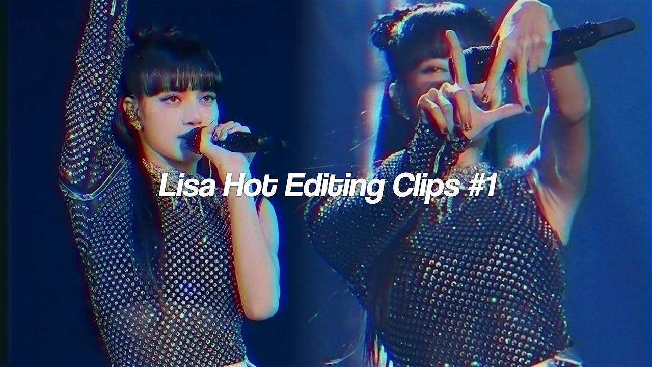 LISA HOT/BADASS CLIPS FOR EDITING #1 Bornpink FanCams) 4k 60fps (+ Drive Link in comments)