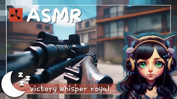 ASMR Rust 🎧 Gun Game Victory 🏆 Gentle Mic Sounds + Trigger Words to help you relax 💤