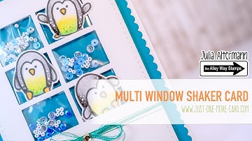 Multi Window Shaker Card with the Fuse Tool