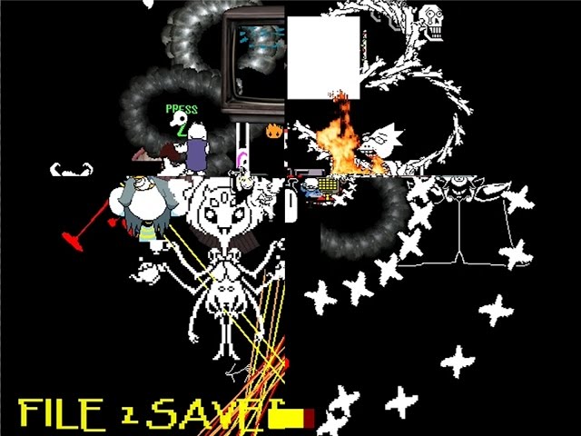 Undertale Boss Fight (Omega Flowey) Project by Parched Pear