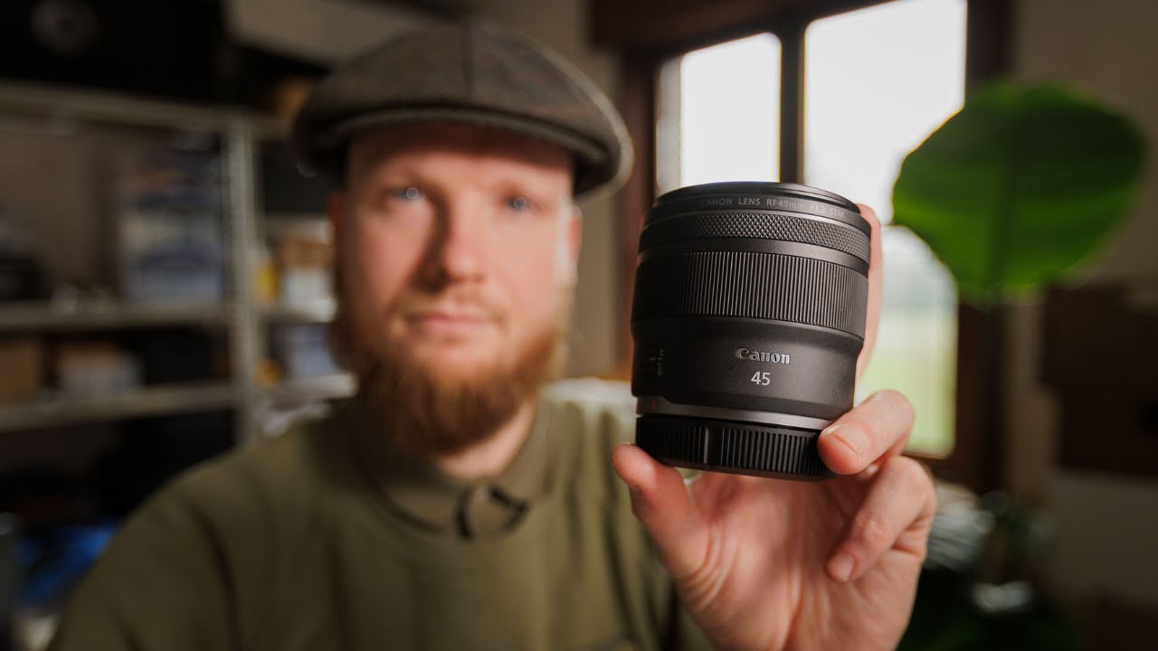 Давайте рассмотрим объектив RF 45mm f1.2.