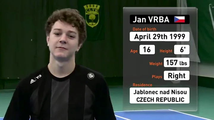 Jan Vrba - Tennis Recruiting Video