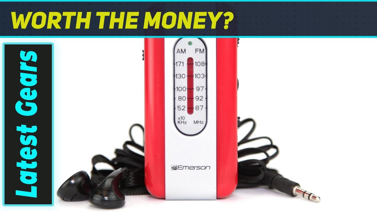 Emerson ER-7002: идеальное компактное AM/FM-радио для путешествий