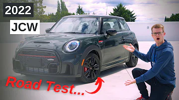 DRIVING THE NEW 2022 MINI JCW! - FULL REVIEW
