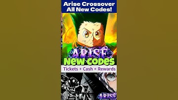 New Arise Crossover Codes - New Codes For Arise Crossover Roblox 2025 STATS!