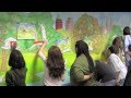 Mural Project with BBBS of NYC Littles and artist Eric Beare