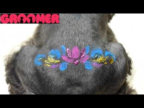 Мелок для шерсти и блеск тату OPAWZ Pet Hair Chalk  and Glitter Gel