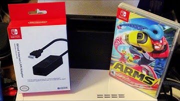 Nintendo Switch Lan Adapter Unboxing and Setup