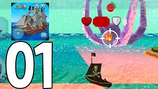 Pirate Crafts - Gameplay Walkthrough Part 1 (iOS, Android) screenshot 3