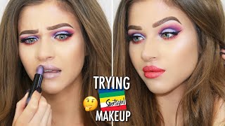 Trying & Testing SPORTSGIRL MAKEUP AGAIN! Review / First Impressions Chatty Makeup Tutorial