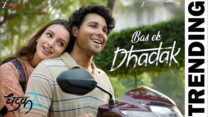 Bas Ek Dhadak | Dhadak 2 |Siddhant C,Triptii D|Shreya Ghoshal, Jubin Nautiyal Javed-Mohsin, Rashmi V