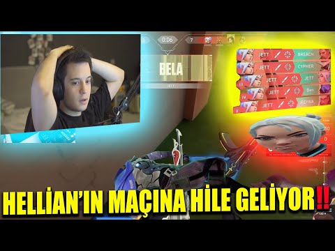 HELLİAN'IN KARŞISINA HİLE GELİYOR !! VALORANT