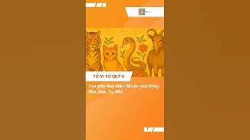 Thần Tài gõ cửa 4 con giáp Tài Lộc May Mắn bùng nổ: Dần, Mão, Tỵ, Mùi #tuvi12congiap #tuvituquy6