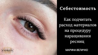 Наращивание ресниц. Себестоимость процедуры. Наращивание ресниц. Себестоимость процедуры.