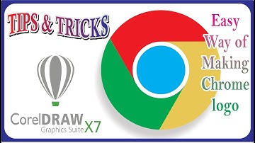 How To Make Google Chrome Logo in CorelDraw