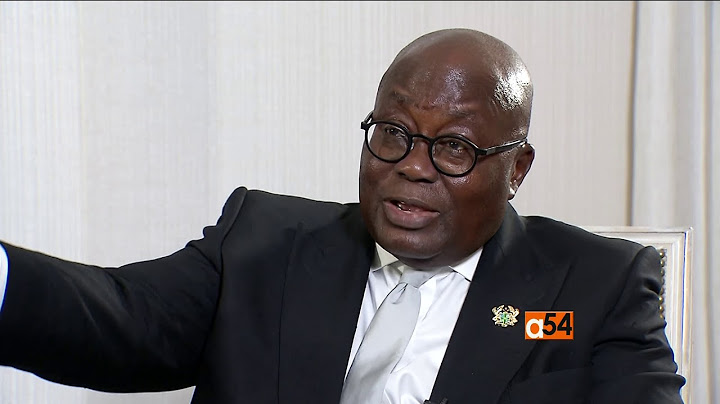 VOA's Peter Clottey interviews Ghanaian President Nana Akufo-Addo