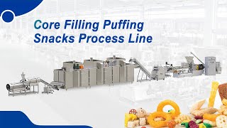 How to Make Puffs Snack/Twin Screw Extruder Machine Snack Extruder Machine Corn Puff Production Line