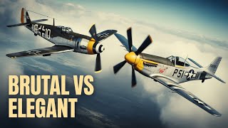 Focke-Wulf Fw 190 to the P-51 Mustang | WWII Engine Rivalry | Engineering That Won the Skies