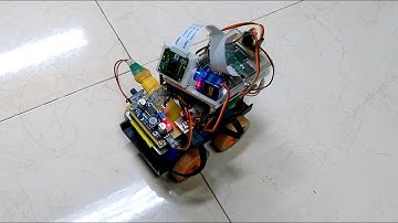 ROS based differential drive robot with pan-tilt camera control