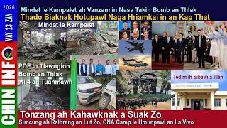 May 13 ZAN: Tonzang ah an Kapaw, Suncung ah Ralhrang an Lut Zo, Thado Biaknak Hruaitu 4 an That