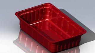 Solidworks plastic tray _ solidworks _ solidworks part design