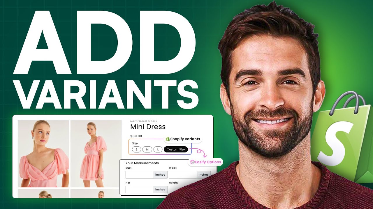 How To Add Variants In Shopify (2025) UPDATED WAY - YouTube