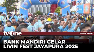 Rayakan Hari Jadi Ke27 Mandiri Gelar Livin Fest Jayapura 2025  Kabar Siang