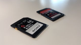 The Fastest SD Card - Sony G Series SD Review & Speed Test