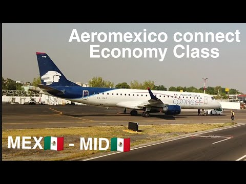 Trip Report | In der Aeromexico connect Economy Class von Mexico-City nach Mérida in einer E190LR