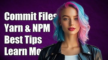 Should You Commit yarn.lock and package-lock.json Files? Best Practices Explained