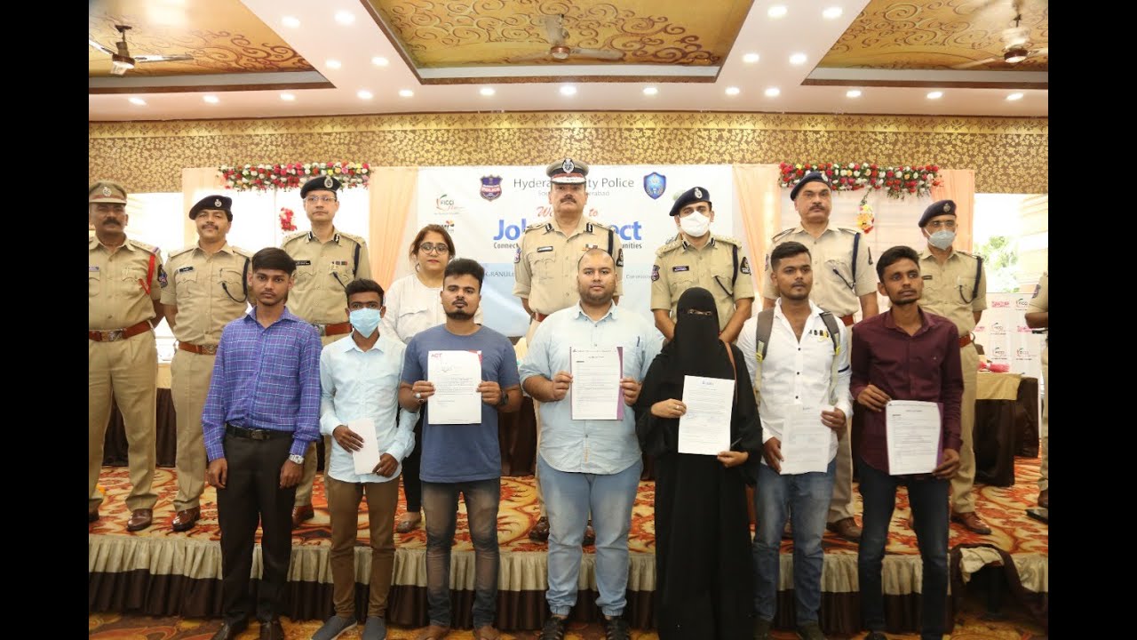 SOUTH ZONE POLICE/MEGA JOB MELA/ANJANI KUMAR IPS CP HYD SPEECH &VISUALS