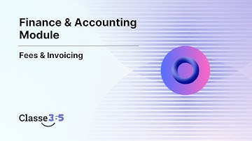 Classe365 Fee & Invoicing | Configure Fee Types & Automate Student Billing