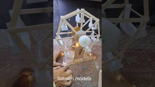 #shortsvideo  ferris wheel working model for school || ferris wheel with ice cream stick