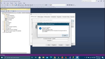 Conexión ODBC SQL Server a Visual Basic