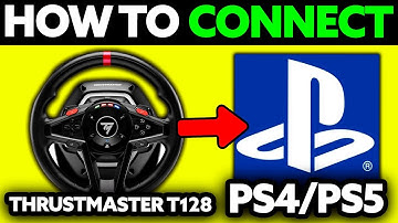 How To Connect Thrustmaster T128 on PS4/PS5 (2025) - Step by Step