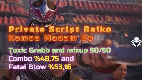MK1 Private Reiko and Kameo Madam Bo by Smarttaura | Script Cronus Zen