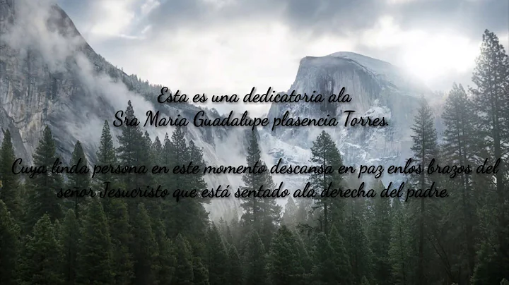 Guadalupe Plasencia.Descan...  en paz