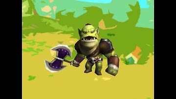 Orc / Tiny Monster, 3D Character Model in Unity Asset Store