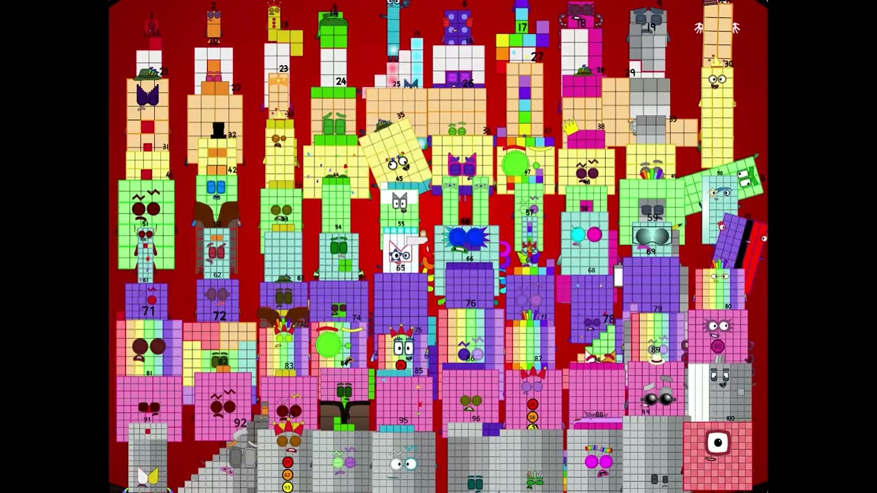 Numberblocks Band 1 - 100 (For TeamNumberblocks) MY VERSION!