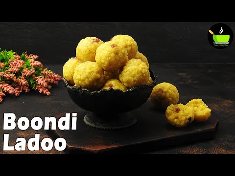 Boondi Laddu Recipe | Boondi Ladoo  | Boondi Ka Ladoo | How to Make Boondi Laddu | Diwali Sweets | She Cooks