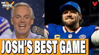 Ravens-Bills Reaction Best Game Of Josh Allens Nfl Career? The Herd W Colin Cowherd