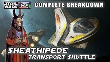 Separatist/Trade Federation Sheathipede Transport breakdown |Star Wars Hyperspace Database
