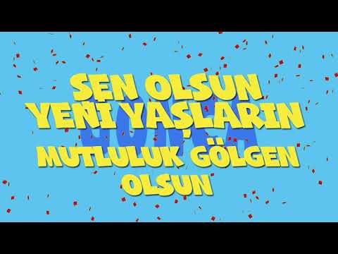 İyi ki doğdun GONCA - İsme Özel Ankara Havası Doğum Günü Şarkısı (FULL VERSİYON) (REKLAMSIZ)