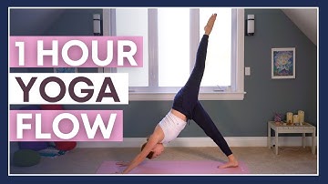 1 Hour INTERMEDIATE Vinyasa Yoga - Flexibility, Balance & Strength