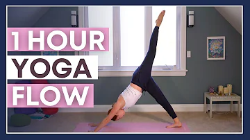 1 Hour INTERMEDIATE Vinyasa Yoga - Flexibility, Balance & Strength