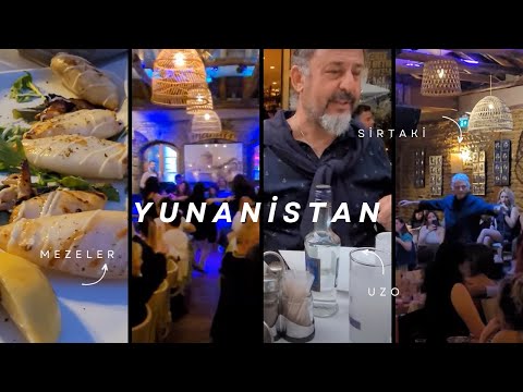 Yunanistan'da Taverna gecesi