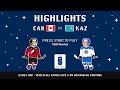 Highlights | Canada vs. Kazakhstan | 2022 #IIHFWorlds