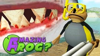 Amazing Frog - CAN I KILL THE GIANT SHARK? - PC Gameplay Part 20