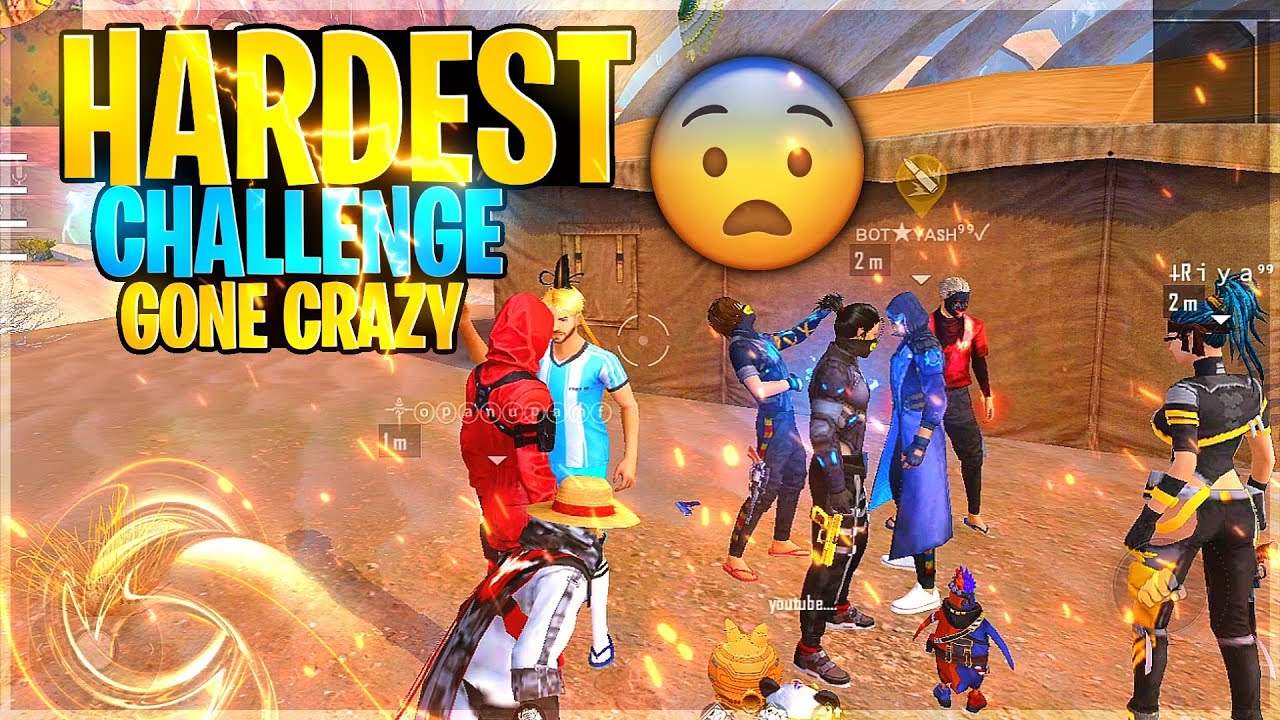 Clash Squad Funniest Challenge With Random Player😂 - Garena Free Fire ...